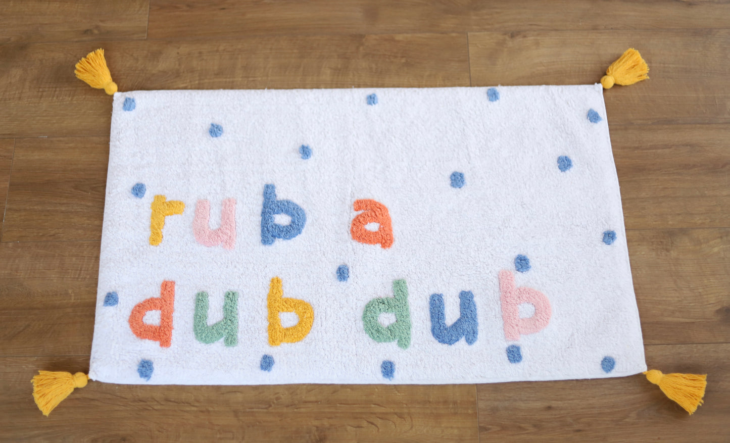 rub a dub dub spot bath mat